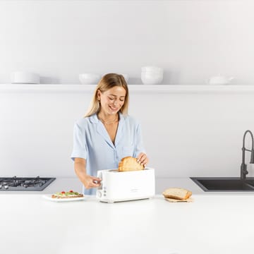 Brødrister Taurus Toastissimo Lang sprække Hvid - hvid - Husholdning - Køkkenmaskiner - Opvarming & koge