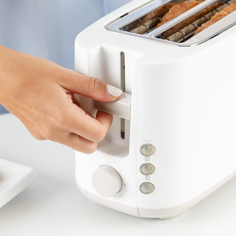 Brødrister Taurus Toastissimo Lang sprække Hvid - hvid - Husholdning - Køkkenmaskiner - Opvarming & koge