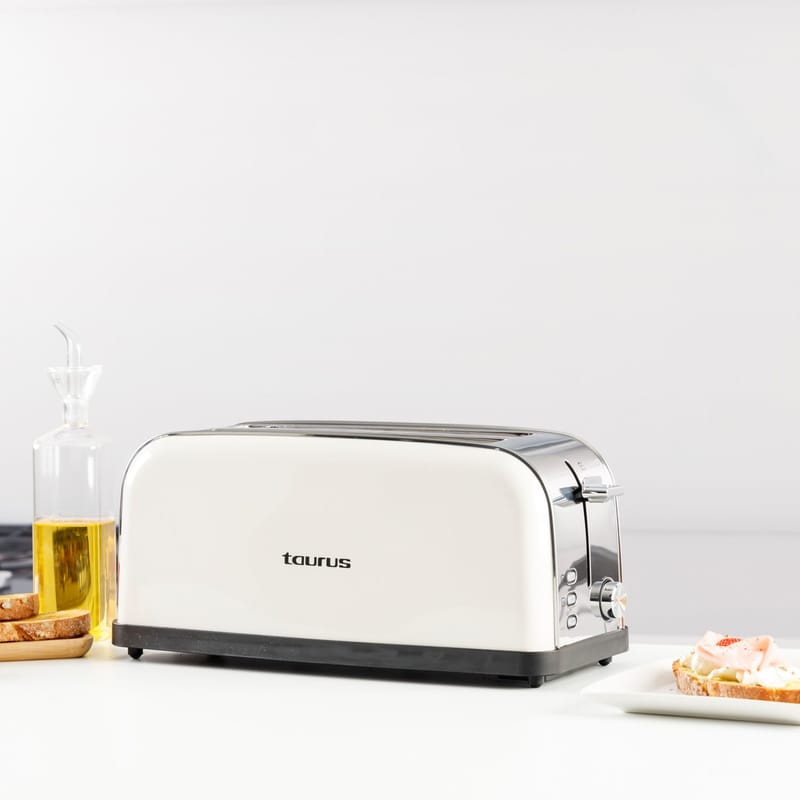 Brødrister Taurus Vintage Cream Langt rum - creme - Husholdning - Køkkenmaskiner - Opvarming & koge