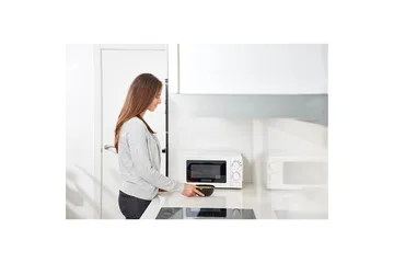 Mikroovn Black+Decker 700W 20L Hvid - Hvid - Husholdning - Køkkenmaskiner - Opvarming & koge