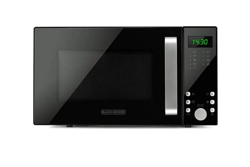 Mikroovn Black+Decker Digital 900W 23L Sort - Sort - Husholdning - Køkkenmaskiner - Opvarming & koge