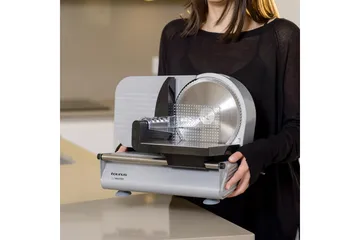 Pålægsmaskine Taurus 150W 19 cm - Sølv - Husholdning - Køkkenmaskiner - Skære & knuse