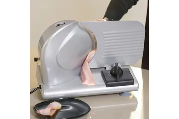 Pålægsmaskine Taurus 150W 19 cm - Sølv - Husholdning - Køkkenmaskiner - Skære & knuse