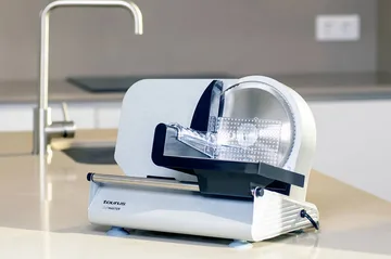Pålægsmaskine Taurus 150W 19 cm - Sølv - Husholdning - Køkkenmaskiner - Skære & knuse