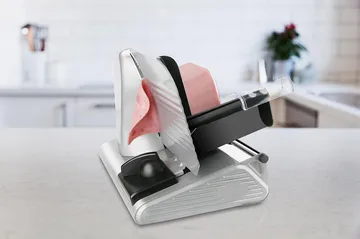 Pålægsmaskine Taurus 150W 19 cm - Sølv - Husholdning - Køkkenmaskiner - Skære & knuse