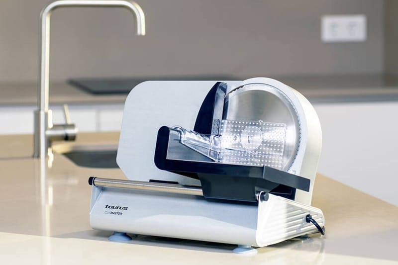 Skæremaskine Taurus 150W 19 cm - Sølv - Husholdning - Køkkenmaskiner - Skære & knuse