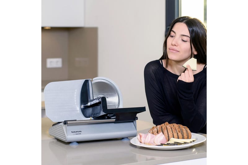 Skæremaskine Taurus 150W 19 cm - Sølv - Husholdning - Køkkenmaskiner - Skære & knuse