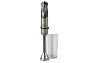 Stavblender Black+Decker 1200W Børstet Stål - Sølv - Husholdning - Køkkenmaskiner - Blande & hakke