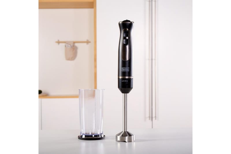 Stavblendersæt Black+Decker Sort 800 W - Husholdning - Køkkenmaskiner - Blande & hakke