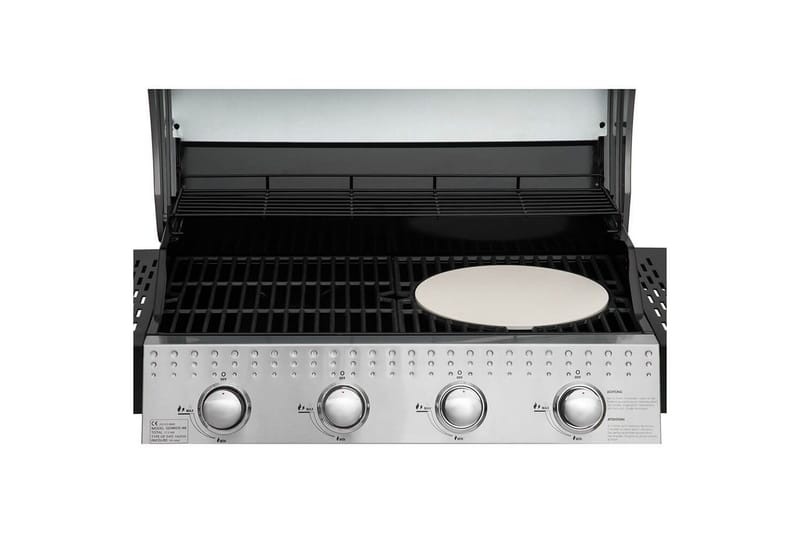 Pizzasten Mustang Multigrill 30cm - Hvid - Husholdning - Madlavning & Bagning - Bageredskaber - Bage & pizzasten