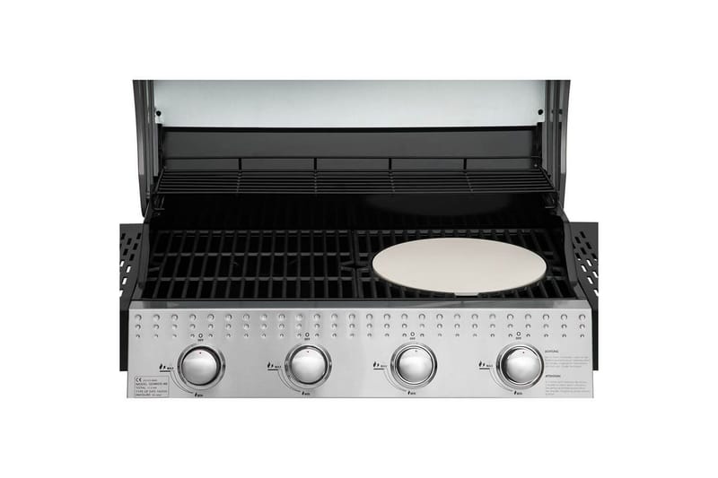 Pizzasten Mustang Multigrill 30cm - Hvid - Husholdning - Madlavning & Bagning - Bageredskaber - Bage & pizzasten