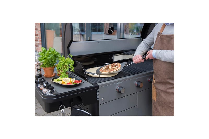 Pizzasten Mustang Sapphire 35 cm - Beige - Husholdning - Madlavning & Bagning - Bageredskaber - Bage & pizzasten
