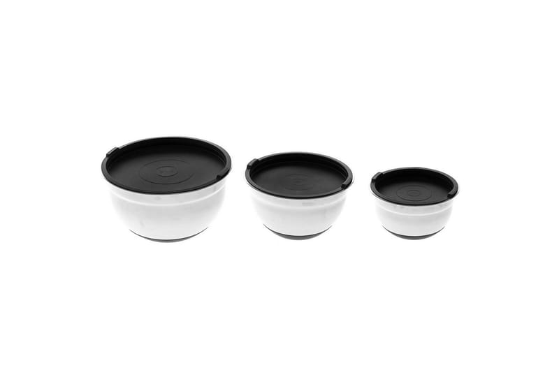 Skålset Maku Stål 3 dele - Husholdning - Madlavning & Bagning - Bageredskaber - Blandeskåle