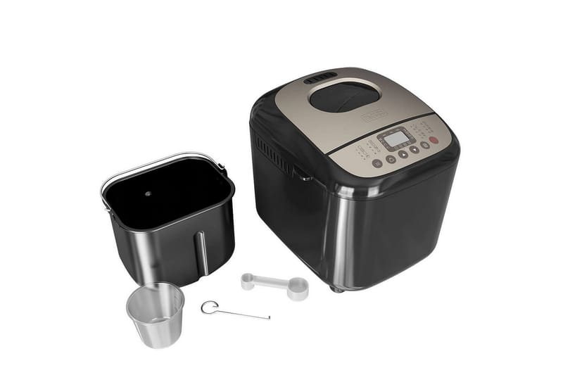 Brødmaskine Black+Decker 600W Sort - Sort - Husholdning - Madlavning & Bagning - Køkkenudstyr