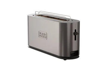 Brødrister Black+Decker 1 rum i rustfrit stål - Husholdning - Madlavning & Bagning - Køkkenudstyr