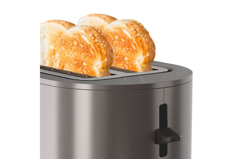 Brødrister Black+Decker 2 Rum Rustfrit 900W Stål - Husholdning - Madlavning & Bagning - Køkkenudstyr