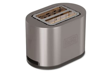 Brødrister Black+Decker 2 Rum Rustfrit 900W Stål - Husholdning - Madlavning & Bagning - Køkkenudstyr