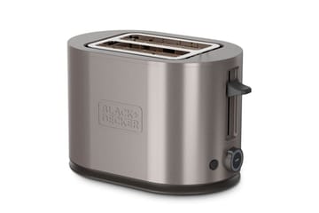 Brødrister Black+Decker 2 Rum Rustfrit 900W Stål - Husholdning - Madlavning & Bagning - Køkkenudstyr