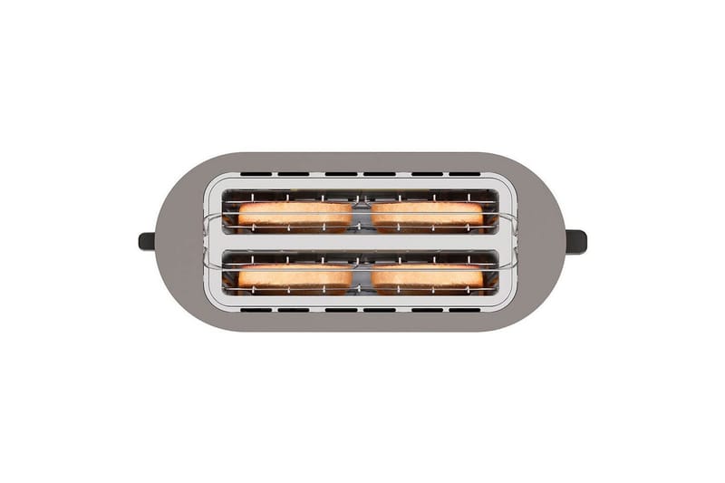 Brødrister Black+Decker 2 Rum Rustfrit Stål - Sølv - Husholdning - Madlavning & Bagning - Køkkenudstyr