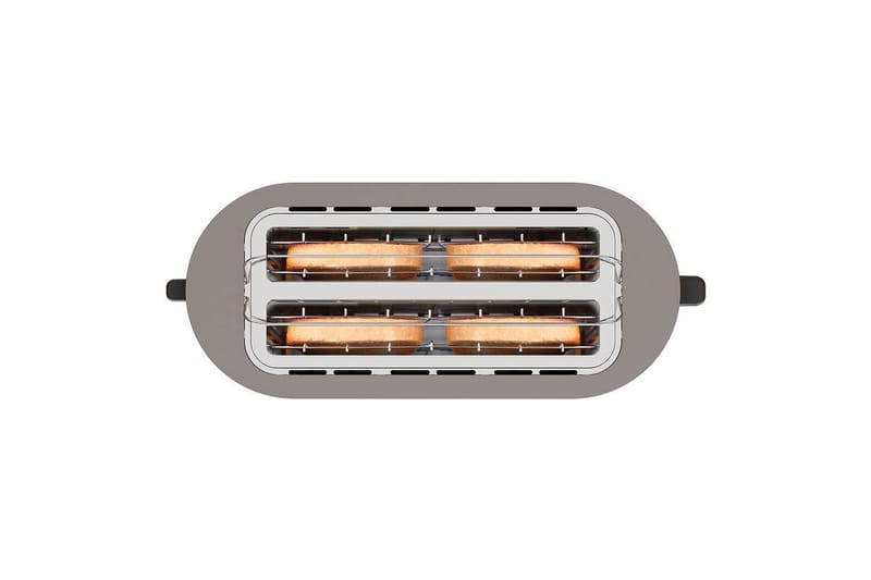 Brødrister Black+Decker 2 Rum Rustfrit Stål - Sølv - Husholdning - Madlavning & Bagning - Køkkenudstyr