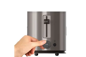 Brødrister Black+Decker 2 Rum Rustfrit Stål - Sølv - Husholdning - Madlavning & Bagning - Køkkenudstyr