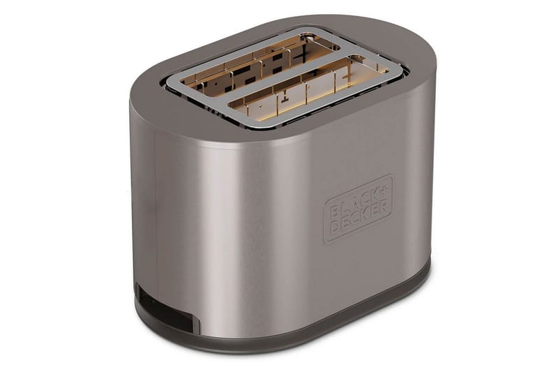 Brødrister Black+Decker 2 Rum Rustfrit Stål - Sølv - Husholdning - Madlavning & Bagning - Køkkenudstyr