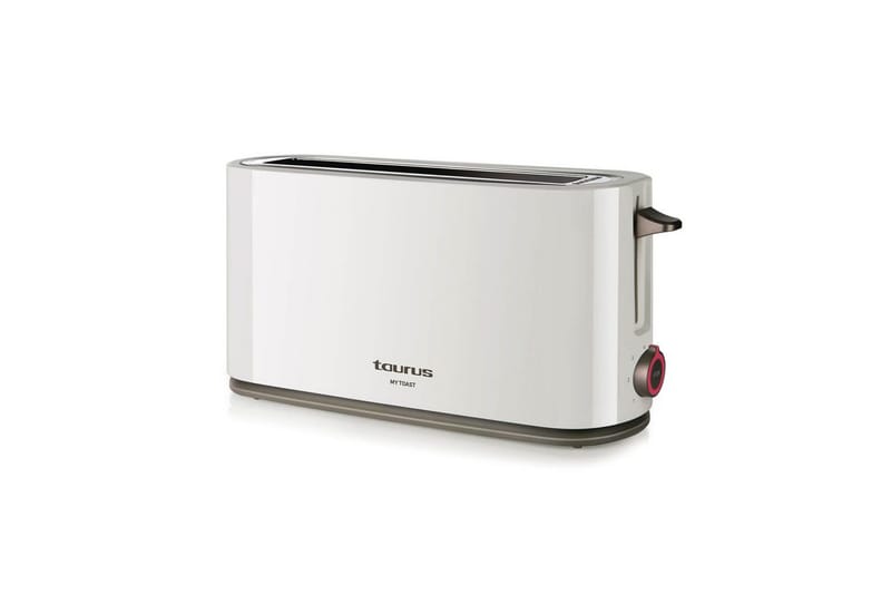 Brødrister Taurus Mytoast 1 Rum Hvid, Hvid