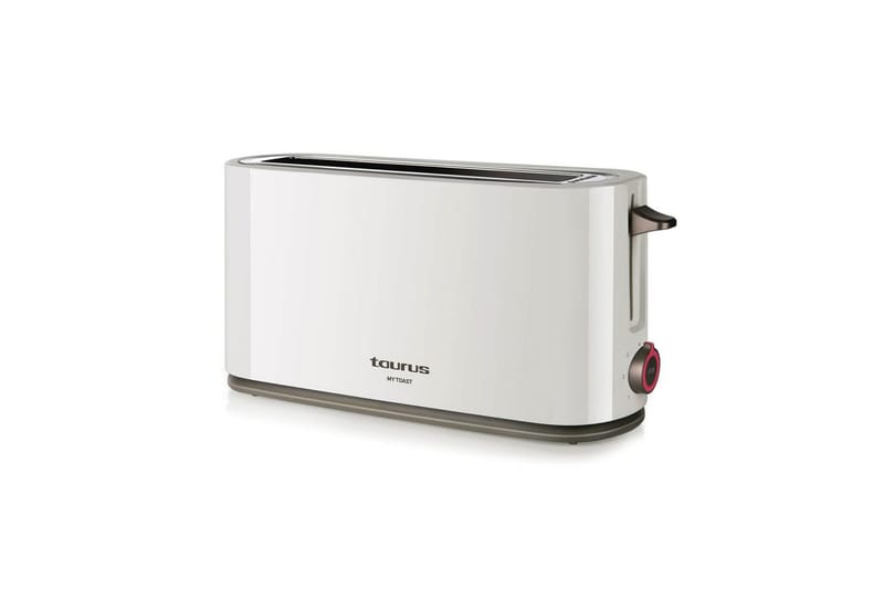 Brødrister Taurus Mytoast 1 Rum Hvid, Hvid