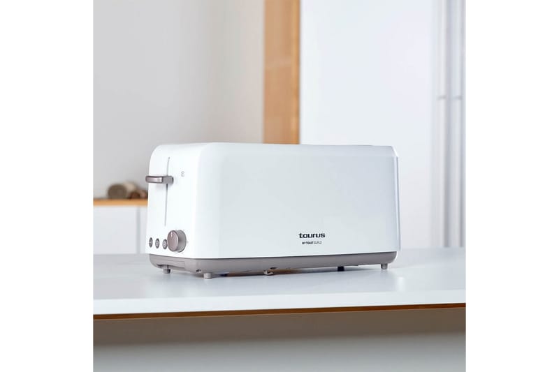 Brødrister Taurus Mytoast Duplo 2 Rum Hvid - Hvid - Husholdning - Madlavning & Bagning - Køkkenudstyr