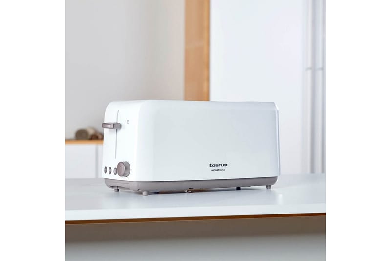 Brødrister Taurus Mytoast Duplo 2 Rum Hvid - Hvid - Husholdning - Madlavning & Bagning - Køkkenudstyr