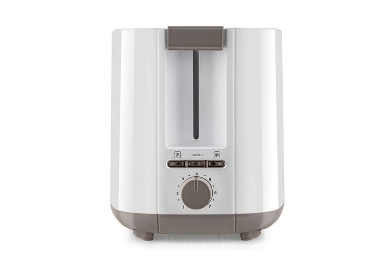 Brødrister Taurus Mytoast II 2 Rum Hvid - Sølv - Husholdning - Madlavning & Bagning - Køkkenudstyr