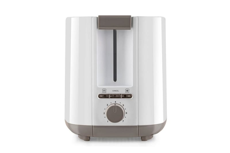 Brødrister Taurus Mytoast II 2 Rum Hvid - Sølv - Husholdning - Madlavning & Bagning - Køkkenudstyr
