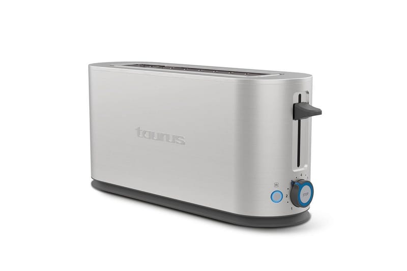 Brødrister Taurus Mytoast Legend 1 Rum Rustfrit Stål, Sølv