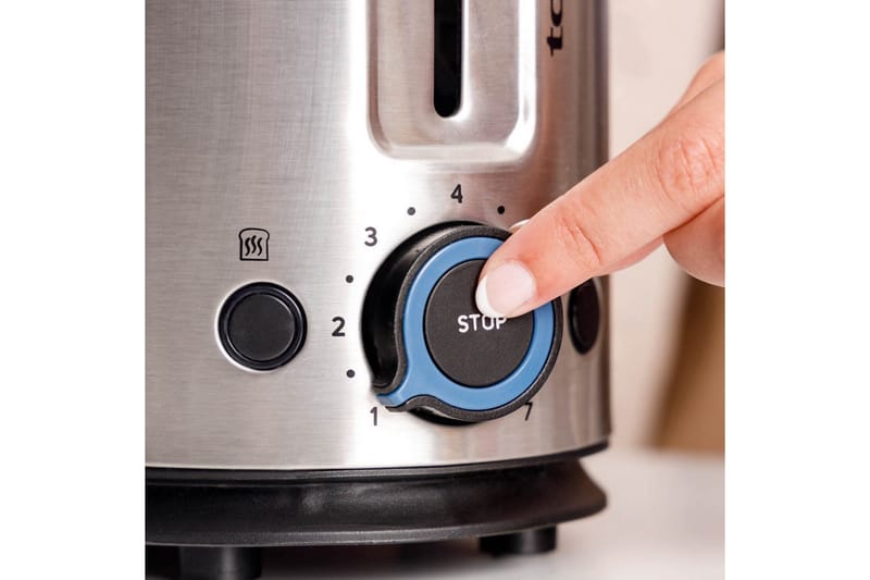 Brødrister Taurus Mytoast Legend 1 Rum Rustfrit Stål - Sølv - Husholdning - Madlavning & Bagning - Køkkenudstyr