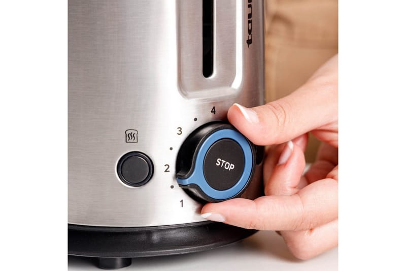 Brødrister Taurus Mytoast Legend 1 Rum Rustfrit Stål - Sølv - Husholdning - Madlavning & Bagning - Køkkenudstyr