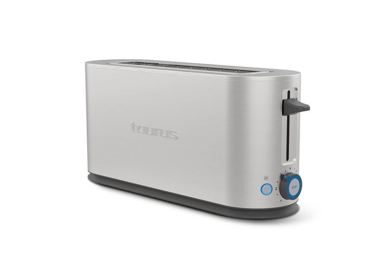 Brødrister Taurus Mytoast Legend 1 Rum Rustfrit Stål, Sølv