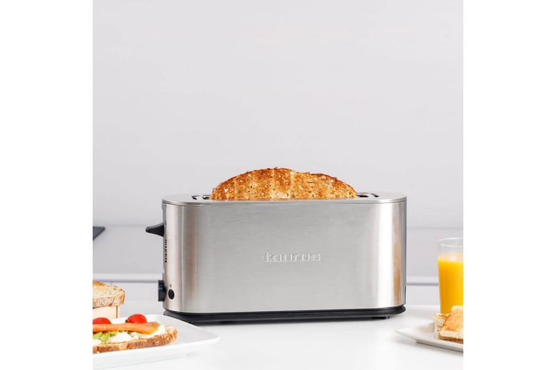 Brødrister Taurus Mytoast Legend 1 Rum Rustfrit Stål - Husholdning - Madlavning & Bagning - Køkkenudstyr