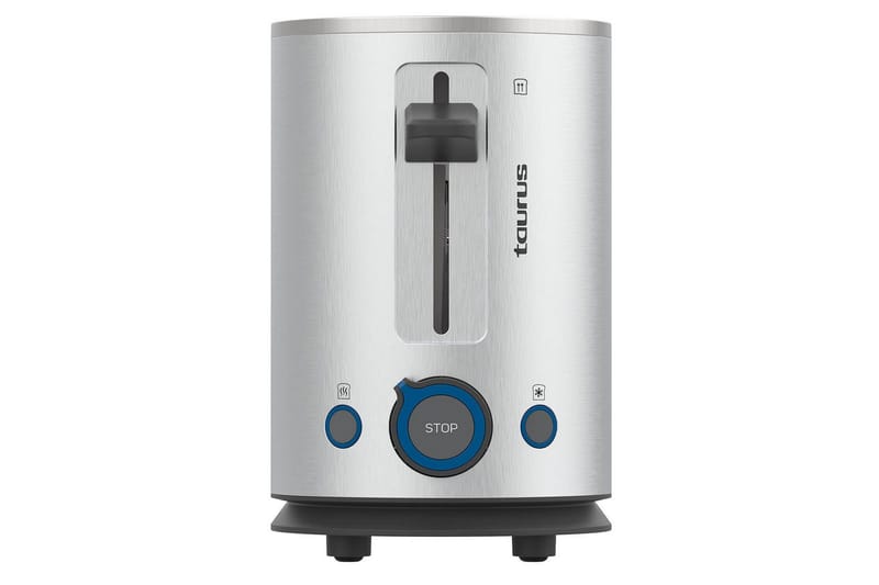 Brødrister Taurus Mytoast Legend 2 Rum Rustfrit Stål - Sølv||Krom - Husholdning - Madlavning & Bagning - Køkkenudstyr