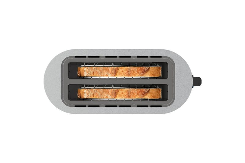 Brødrister Taurus Mytoast Legend 2 Rum Rustfrit Stål - Sølv||Krom - Husholdning - Madlavning & Bagning - Køkkenudstyr