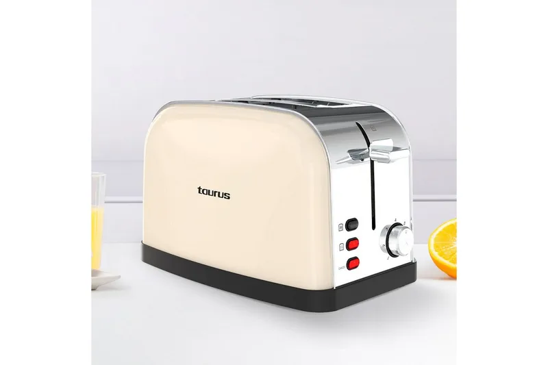 Brødrister Taurus Vintage 2 - Beige - Husholdning - Madlavning & Bagning - Køkkenudstyr