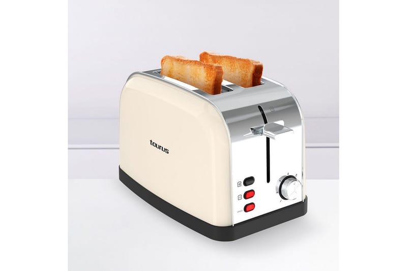 Brødrister Taurus Vintage 2 - Beige - Husholdning - Madlavning & Bagning - Køkkenudstyr