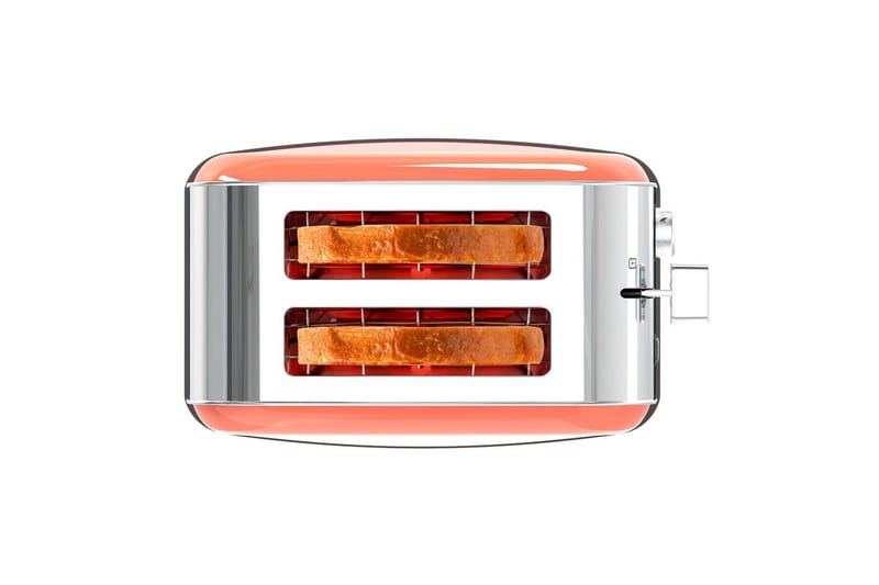 Brødrister Taurus Vintage 2 - Rød - Husholdning - Madlavning & Bagning - Køkkenudstyr