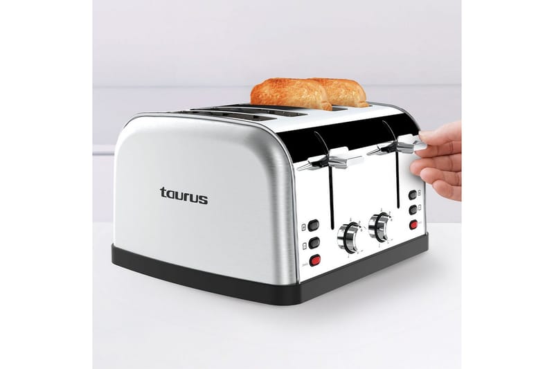 Brødrister Taurus Vintage Four - Sølv - Husholdning - Madlavning & Bagning - Køkkenudstyr