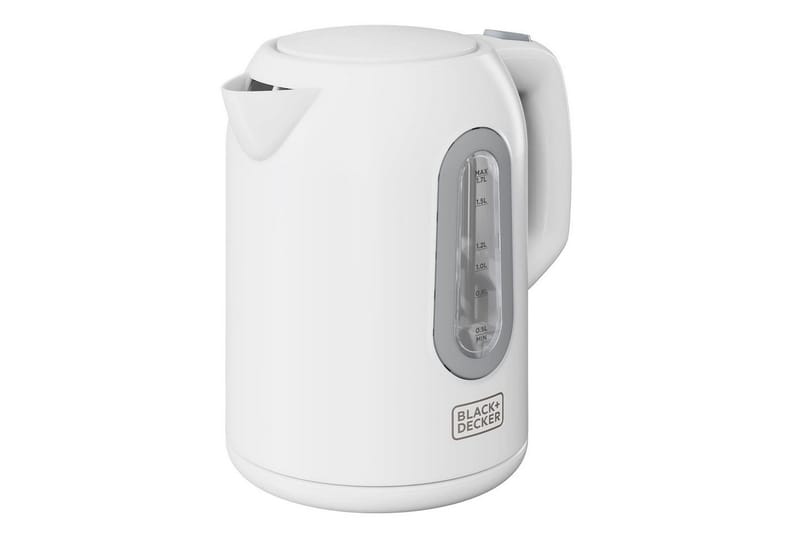 Elkedel Black+Decker 1,7L Hvid - Hvid - Husholdning - Madlavning & Bagning - Køkkenudstyr