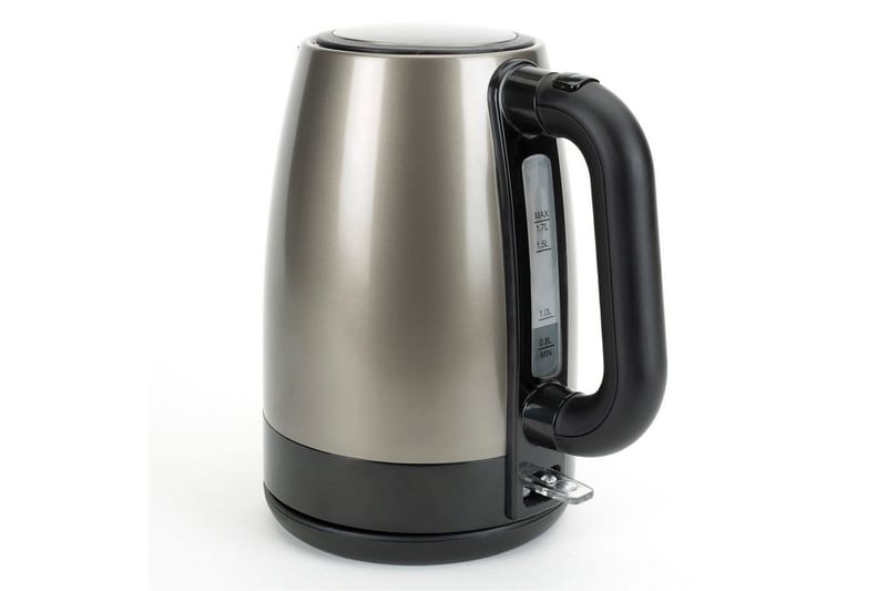 Elkedel Black+Decker 2200W 1,7L Børstet Rustfrit Stål - Sølv - Husholdning - Madlavning & Bagning - Køkkenudstyr