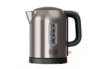 Elkedel Black+Decker 2200W 1L Børstet stål - Sølv - Husholdning - Madlavning & Bagning - Køkkenudstyr