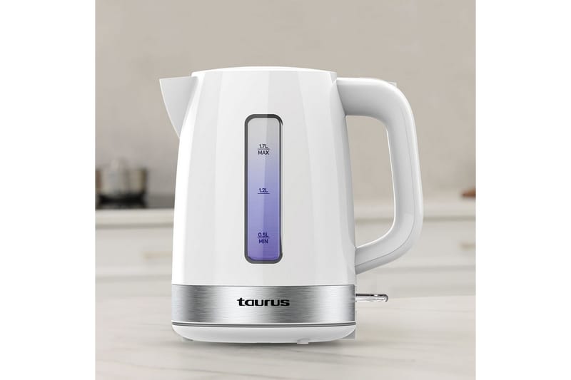 Elkedel Taurus Aroa Hvid - Hvid - Husholdning - Madlavning & Bagning - Køkkenudstyr