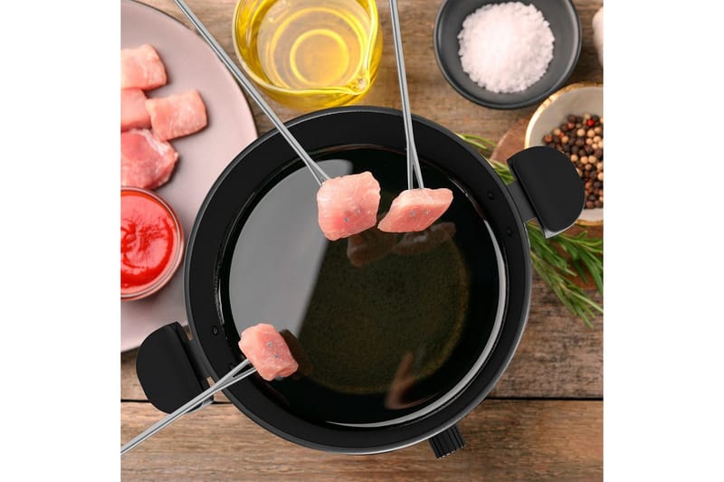 Fonduegryde Black+Decker 2L - Sølv - Husholdning - Madlavning & Bagning - Gryder og kasseroller - Fonduegryder