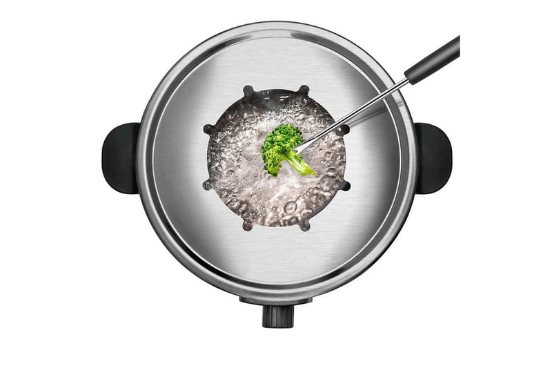 Fonduegryde Taurus 1000W - Sort||Sølv - Husholdning - Madlavning & Bagning - Gryder og kasseroller - Fonduegryder