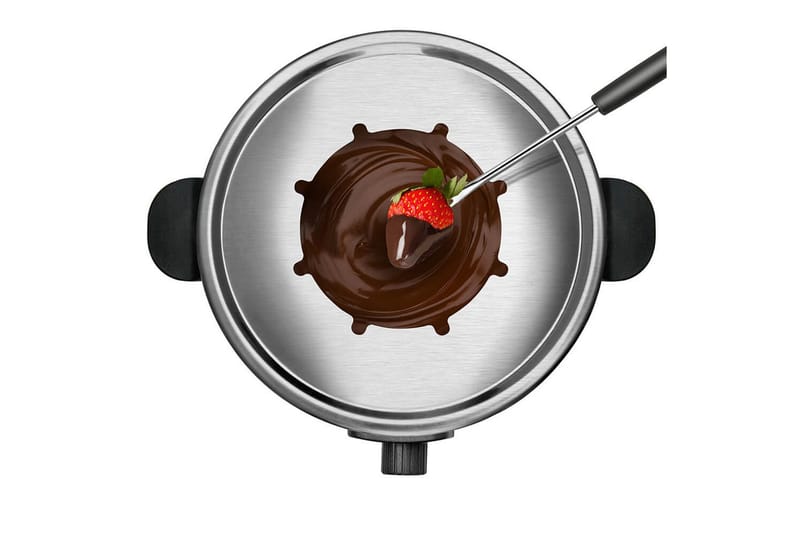 Fonduegryde Taurus 1000W - Sort||Sølv - Husholdning - Madlavning & Bagning - Gryder og kasseroller - Fonduegryder
